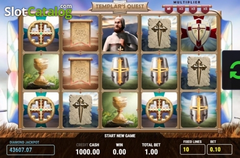 Οθόνη2. Templars Quest Κουλοχέρης 