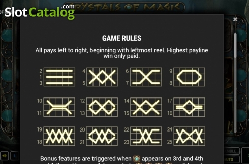 Οθόνη5. Crystals of Magic Κουλοχέρης 
