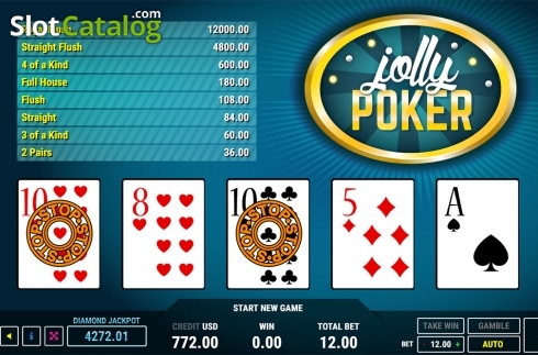 Οθόνη3. Jolly Poker Κουλοχέρης