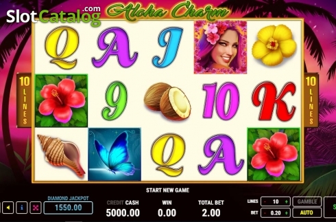 Οθόνη2. Aloha Charm Κουλοχέρης