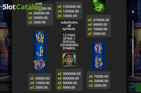 Οθόνη7. Book Of Spells Deluxe Κουλοχέρης