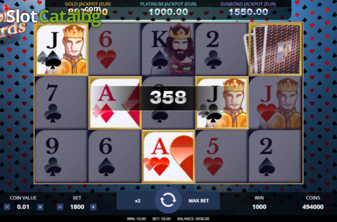 Οθόνη4. Spin Cards Κουλοχέρης