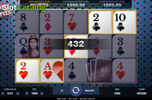 Οθόνη5. Spin Cards Κουλοχέρης