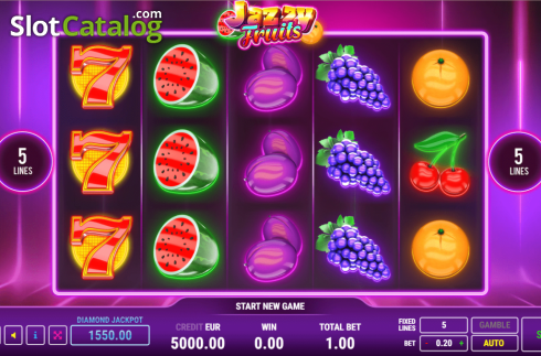Οθόνη2. Jazzy Fruits Κουλοχέρης