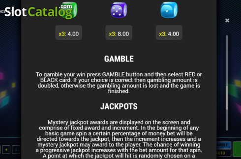 Οθόνη6. Triple Dice Κουλοχέρης