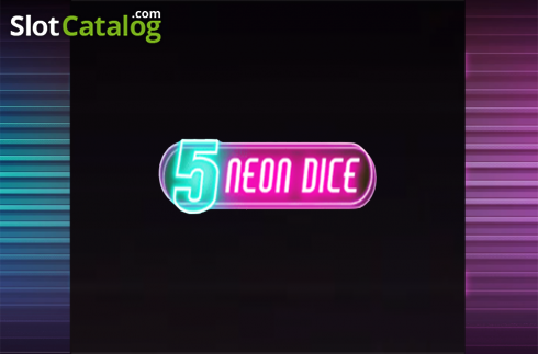Neon Dice 5 Λογότυπο Neon Dice 5 Λογότυπο