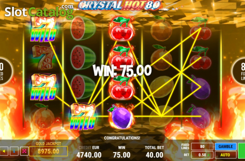 Οθόνη6. Crystal Hot 80 Κουλοχέρης