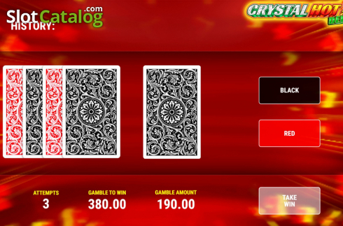 Οθόνη4. Crystal Hot 40 Deluxe Κουλοχέρης