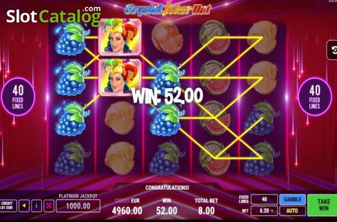 Οθόνη3. Crystal Joker Hot Κουλοχέρης