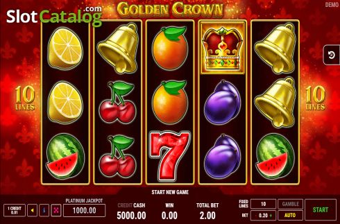 Οθόνη2. Golden Crown Κουλοχέρης