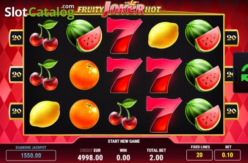 Οθόνη2. Fruity Joker Hot Κουλοχέρης