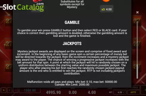 Οθόνη6. Mystery Joker Hot Κουλοχέρης