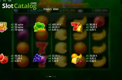 Οθόνη6. 40 Wild Clover Κουλοχέρης