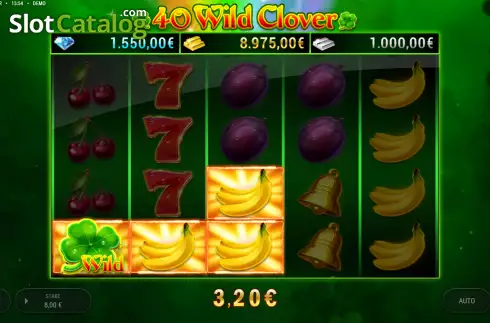 Οθόνη3. 40 Wild Clover Κουλοχέρης