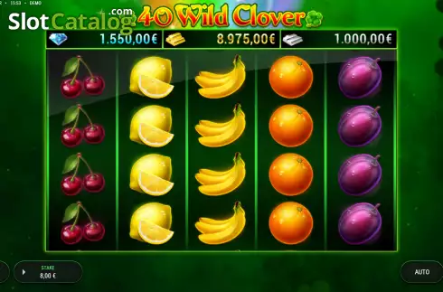 Οθόνη2. 40 Wild Clover Κουλοχέρης