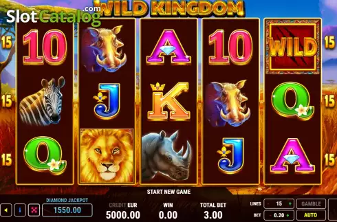 Οθόνη2. Wild Kingdom Κουλοχέρης 