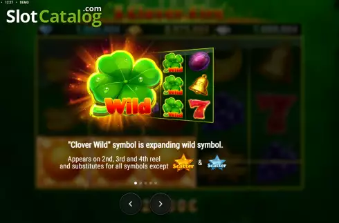 Οθόνη5. 5 Clover Fire Κουλοχέρης 