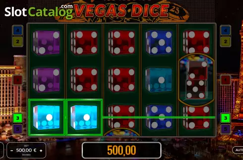 Οθόνη3. Vegas Dice Κουλοχέρης