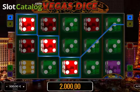 Οθόνη4. Vegas Dice Κουλοχέρης