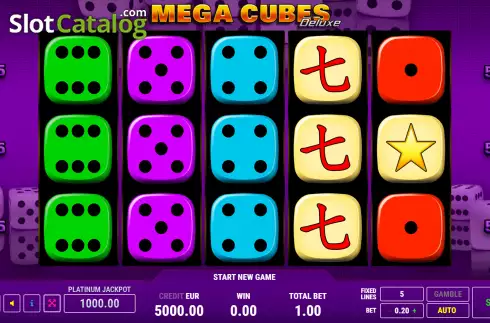 Οθόνη2. Mega Cubes Deluxe Κουλοχέρης 