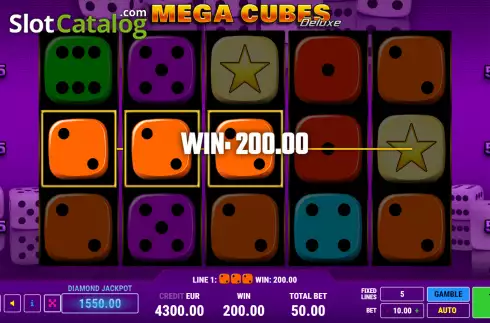 Οθόνη3. Mega Cubes Deluxe Κουλοχέρης 