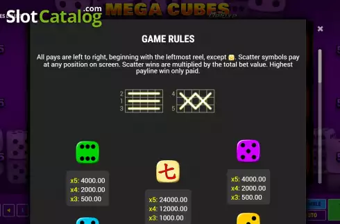 Οθόνη5. Mega Cubes Deluxe Κουλοχέρης 