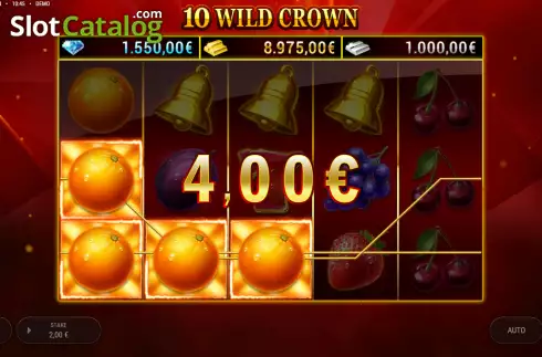 Οθόνη3. 10 Wild Crown Κουλοχέρης