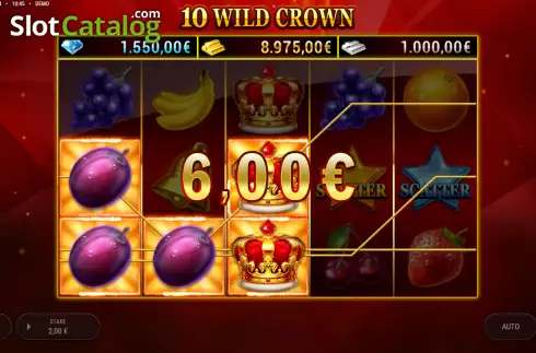 Οθόνη4. 10 Wild Crown Κουλοχέρης