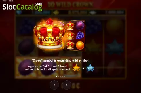 Οθόνη5. 10 Wild Crown Κουλοχέρης