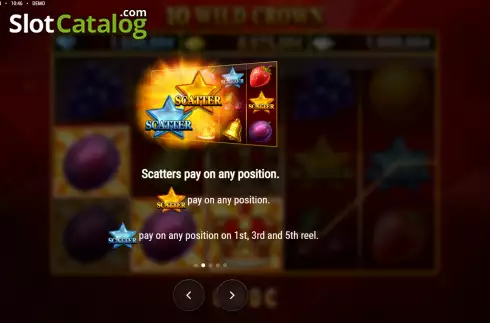 Οθόνη6. 10 Wild Crown Κουλοχέρης