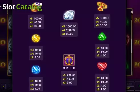 Οθόνη7. Lucky Brilliants Κουλοχέρης
