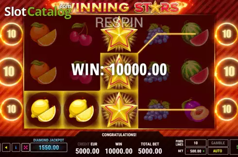 Οθόνη4. Winning Stars Κουλοχέρης