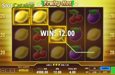 Οθόνη3. Fruity Hot (Fazi) Κουλοχέρης 