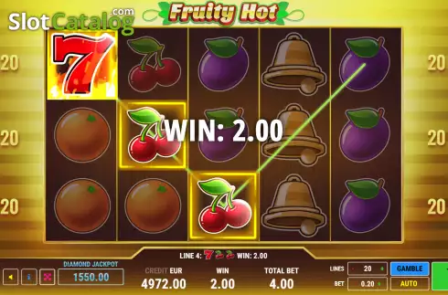 Οθόνη4. Fruity Hot (Fazi) Κουλοχέρης 