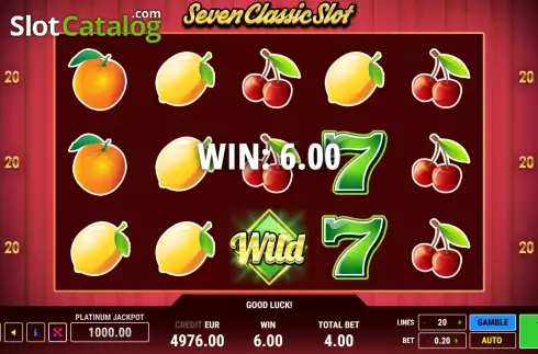 Οθόνη3. Seven Classic Slot Κουλοχέρης 