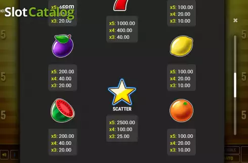 Οθόνη8. Fruity Hot 5 Κουλοχέρης