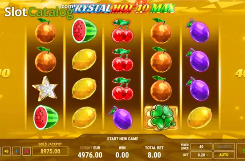 Οθόνη2. Crystal Hot 40 Max Κουλοχέρης