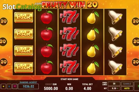 Οθόνη2. Fruity Win 20 Κουλοχέρης