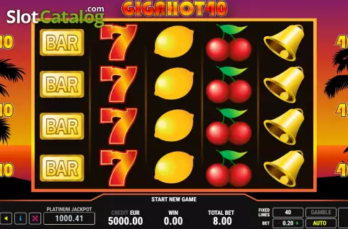 Οθόνη2. Giga Hot 40 Κουλοχέρης 
