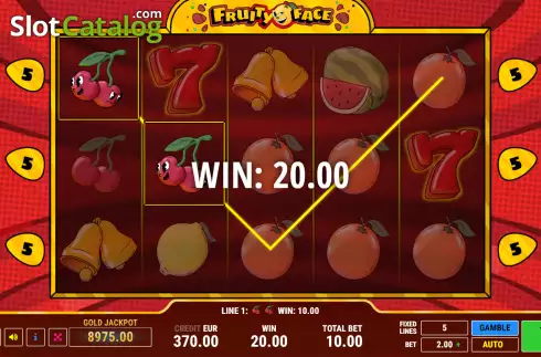 Οθόνη4. Fruity Face Κουλοχέρης