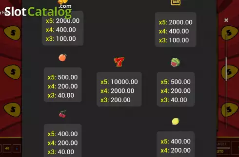 Οθόνη7. Fruity Face Κουλοχέρης