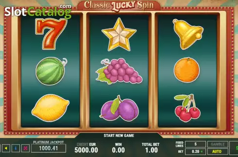 Οθόνη2. Classic Lucky Spin Κουλοχέρης