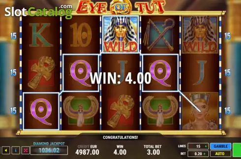 Οθόνη3. Eye Of Tut Κουλοχέρης