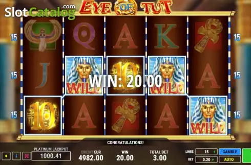 Οθόνη4. Eye Of Tut Κουλοχέρης