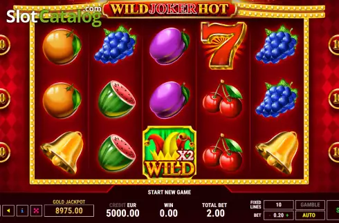 Οθόνη2. Wild Joker Hot Κουλοχέρης