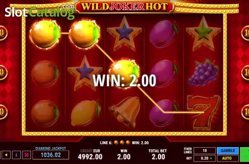 Οθόνη4. Wild Joker Hot Κουλοχέρης