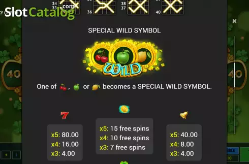 Οθόνη7. Wild Lucky Clover Κουλοχέρης