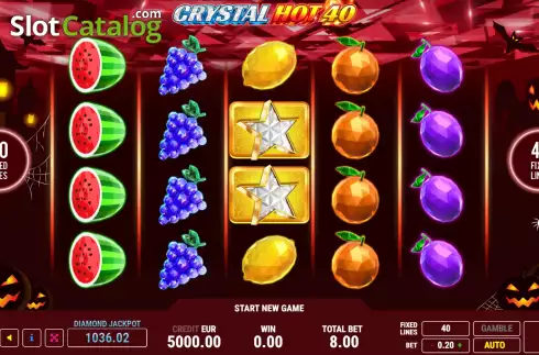 Οθόνη2. Crystal Hot 40 Halloween Κουλοχέρης 
