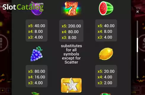 Οθόνη7. Crystal Hot 40 Halloween Κουλοχέρης 
