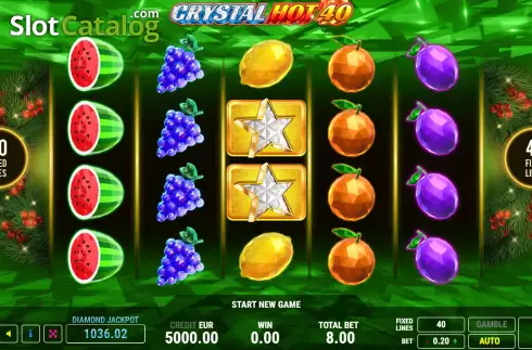 Οθόνη2. Crystal Hot 40 Christmas Κουλοχέρης